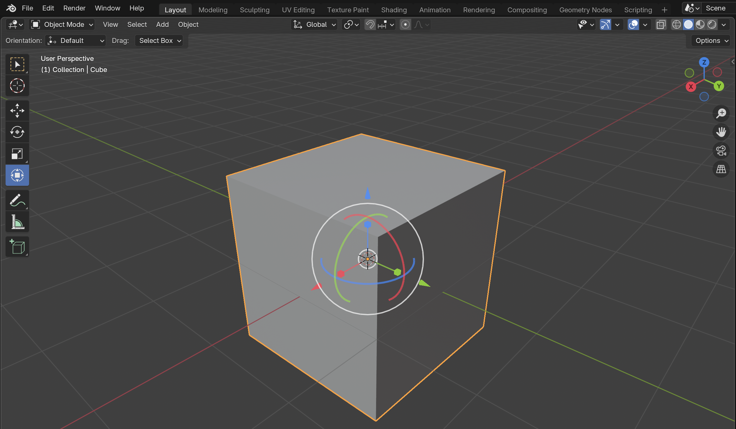 Transformacije – orientacija, pivot in snapping